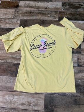Spicy Tuna Yellow Long-Sleeve Tee with Chest Logo